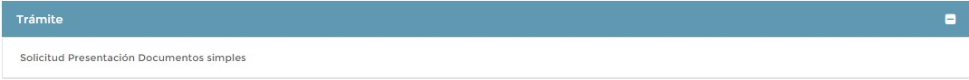 9. Trámite